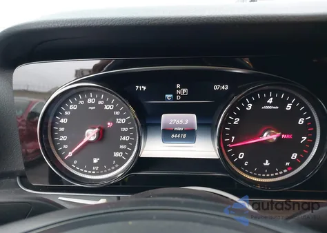 2018 Mercedes-Benz E 300 z USA, uszkodzony, nr VIN WDDZF4JB6JA343460